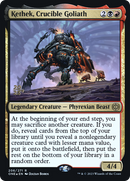 Kethek, Crucible Goliath (PRE-206S) - Phyrexia: All Will Be One Promos Foil