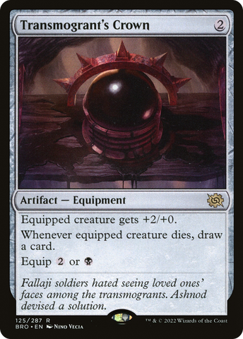 Transmogrant's Crown (BRO-125) - The Brothers' War Foil