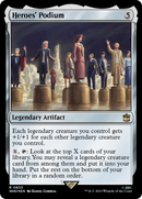 Heroes' Podium (WHO-833) - Doctor Who Foil