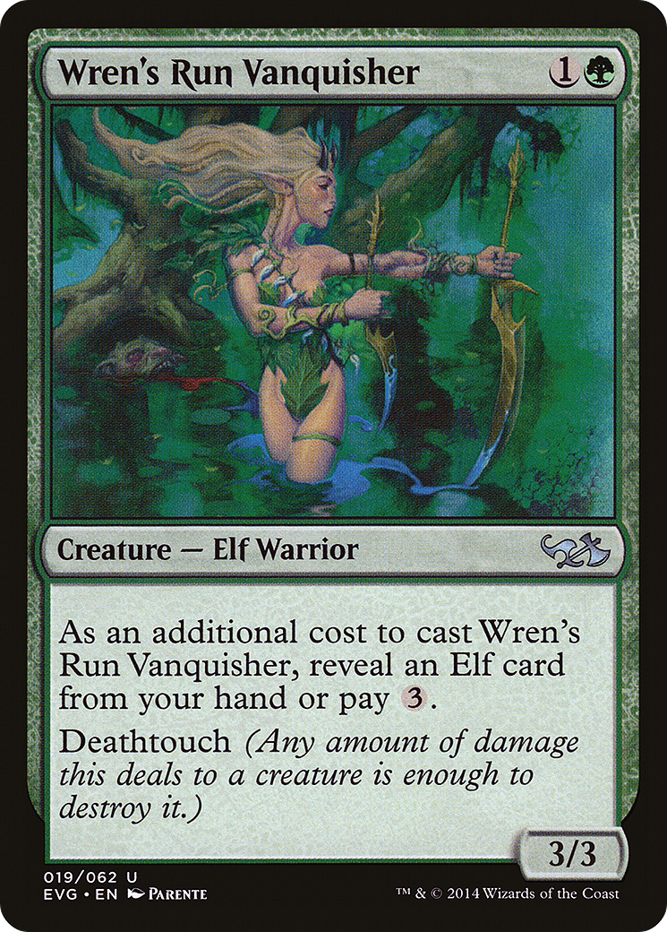 Wren's Run Vanquisher (DD3-019) - Duel Decks Anthology: Elves vs. Goblins