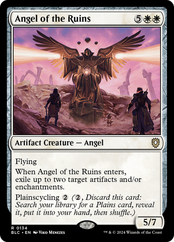 Angel of the Ruins (BLC-134) - Bloomburrow Commander