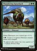 Thundering Spineback (LIST-210/279) - The List