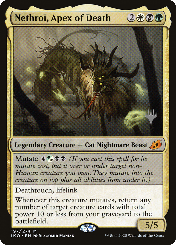 Nethroi, Apex of Death (PPIKO-197P) - Ikoria: Lair of Behemoths Promos Foil