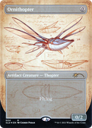 Ornithopter (SLD-604) - Secret Lair Drop (Borderless) Foil