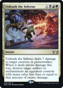 Unleash the Inferno (PRE-229) - Streets of New Capenna Promos Foil