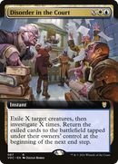 Disorder in the Court (VOC-067) - Crimson Vow Commander: (Extended Art)