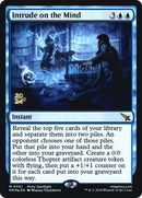 Intrude on the Mind (PRE-061) - Murders at Karlov Manor Promos Foil