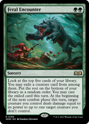 Feral Encounter (WOE-169) - Wilds of Eldraine
