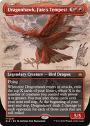 Dragonhawk, Fate's Tempest (BLB-291) - Bloomburrow: (Showcase) (Borderless)