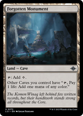 Forgotten Monument (LCI-272) - The Lost Caverns of Ixalan