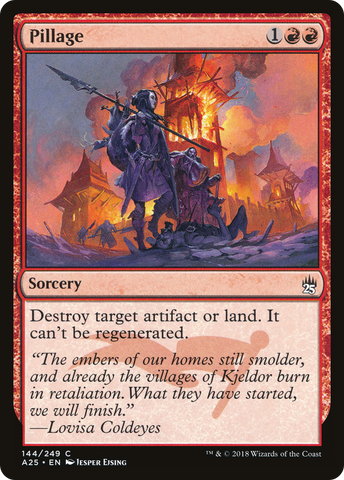 Pillage (A25-144) - Masters 25