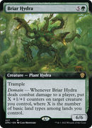 Briar Hydra (DMU-427) - Dominaria United: (Extended Art) Foil