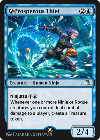 A-Prosperous Thief (NEO-A-73) - Kamigawa: Neon Dynasty