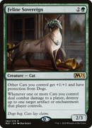 Feline Sovereign (PPM21-180P) - Core Set 2021 Promos Foil