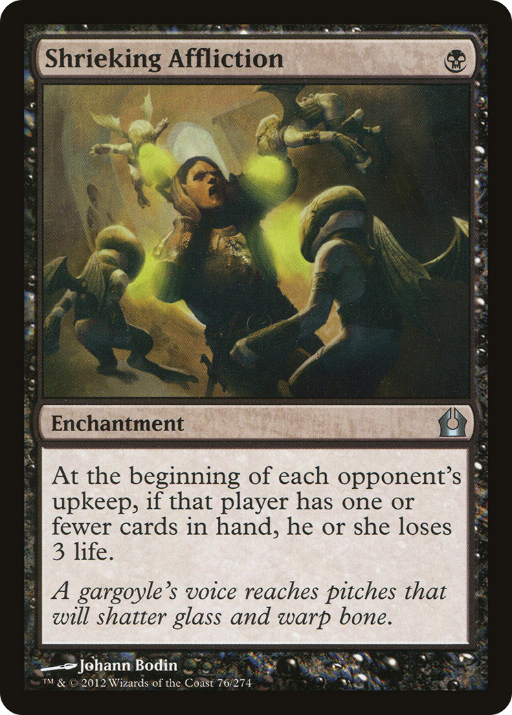 Shrieking Affliction (RTR-076) - Return to Ravnica