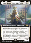 Light-Paws, Emperor's Voice (NEO-439) - Kamigawa: Neon Dynasty: (Extended Art)