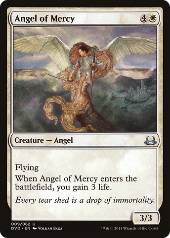 Angel of Mercy (DD3-009) - Duel Decks Anthology: Divine vs. Demonic