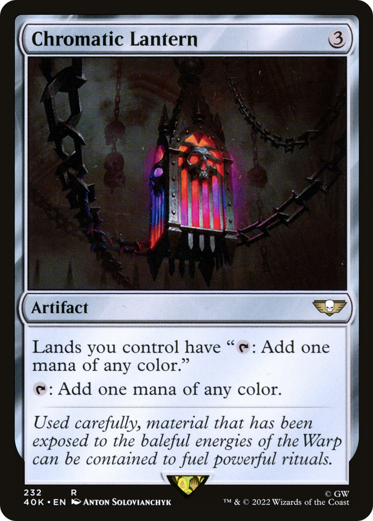 Chromatic Lantern (40K-232) - Warhammer 40,000 Commander