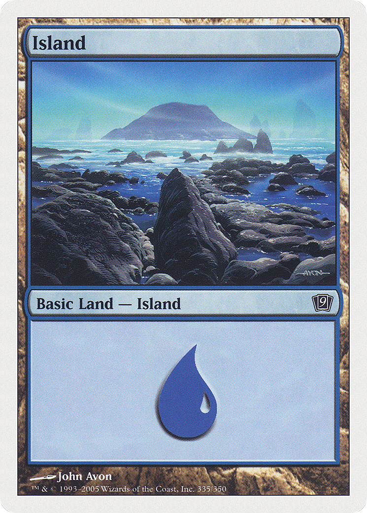 Island (9ED-335) - Ninth Edition