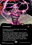 All-Out Assault (TDM-352) - Tarkir: Dragonstorm: (Showcase, enchantment) (Borderless)
