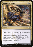 Vanishing Verse (STX-244) - Strixhaven: School of Mages Foil