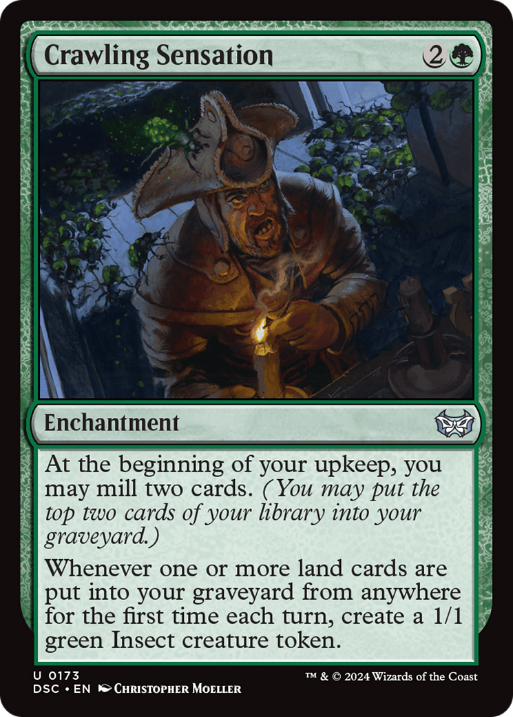 Crawling Sensation (DSC-173) - Duskmourn: House of Horror Commander