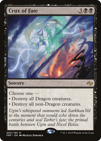 Crux of Fate (FRF-065) - Fate Reforged Foil