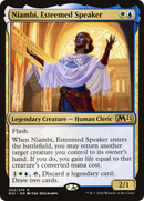 Niambi, Esteemed Speaker (M21-222) - Core Set 2021 Foil
