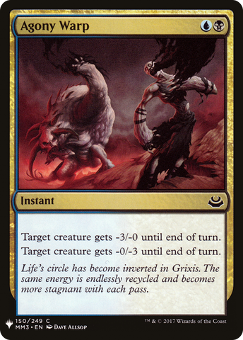 Agony Warp (LIST-MM3-150) - The List