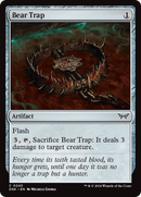 Bear Trap (DSK-243) - Duskmourn: House of Horror Foil