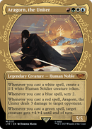 Aragorn, the Uniter (LTR-317) - The Lord of the Rings: Tales of Middle-earth: (Showcase) (Borderless) Foil