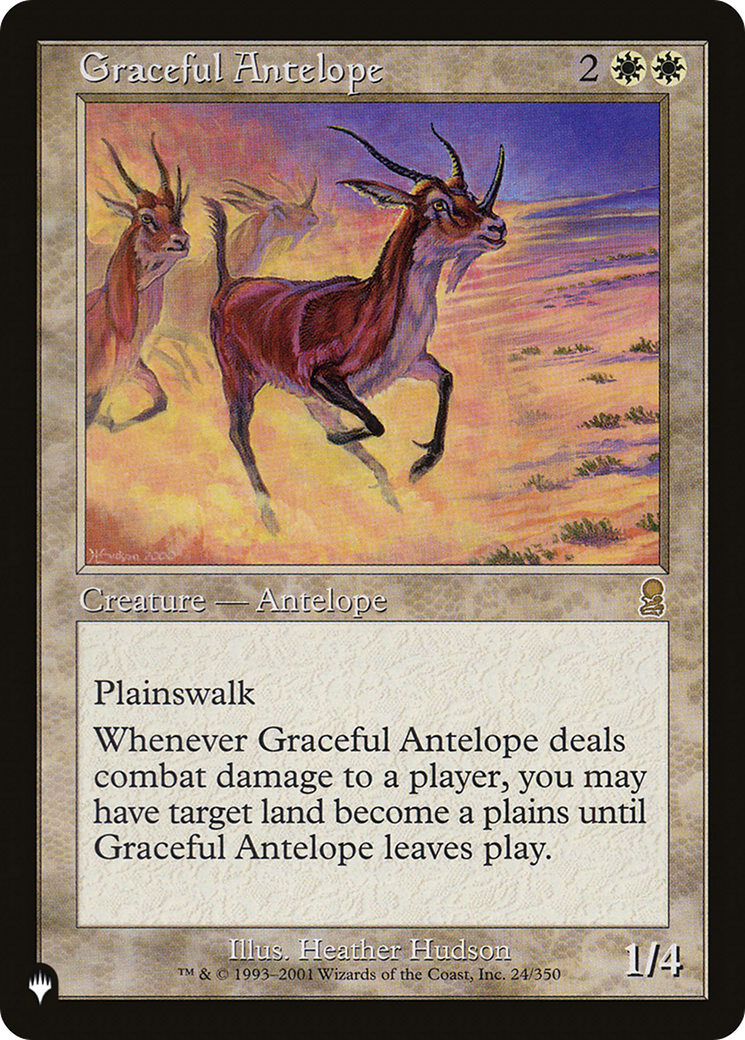 Graceful Antelope (LIST-ODY-24) - The List