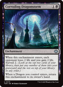 Corroding Dragonstorm (TDM-075) - Tarkir: Dragonstorm: (enchantment) Foil