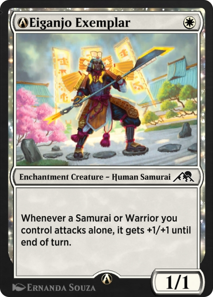 A-Eiganjo Exemplar (NEO-A-10) - Kamigawa: Neon Dynasty: (enchantment)