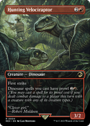 Hunting Velociraptor (REX-004) - Jurassic World Collection (Borderless)
