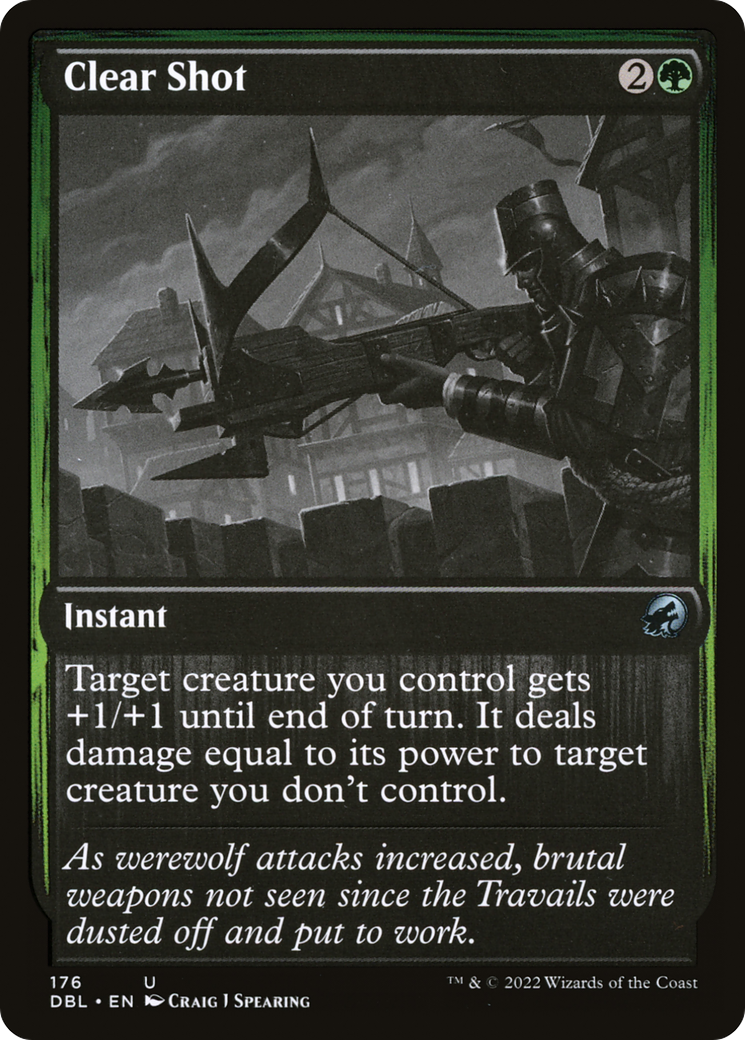 Clear Shot (DBL-176) - Innistrad: Double Feature