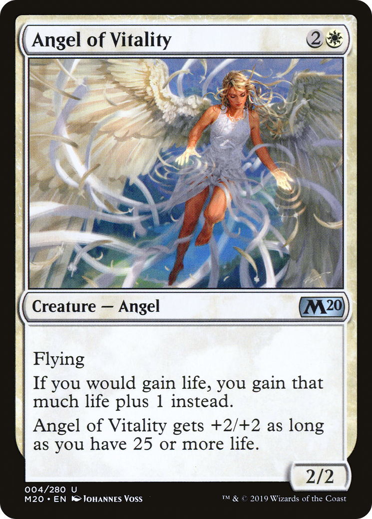 Angel of Vitality (M20-004) - Core Set 2020