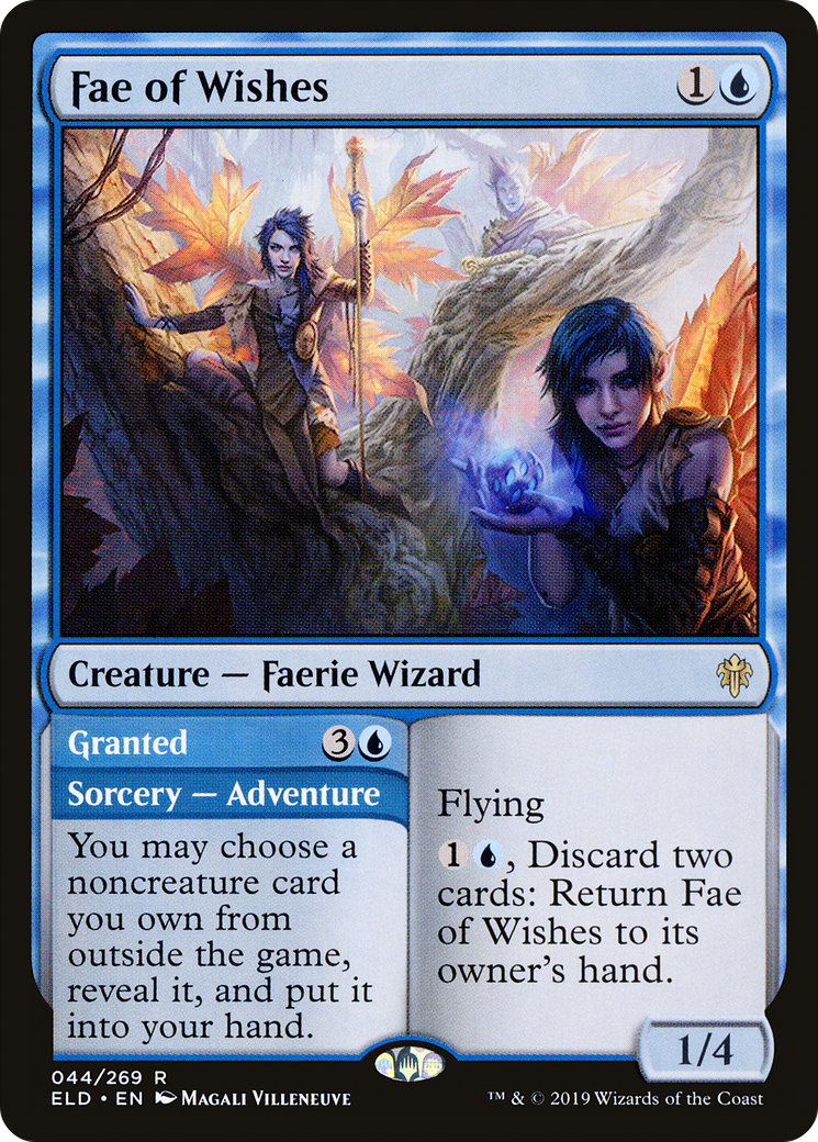 Fae of Wishes // Granted (ELD-044) - Throne of Eldraine