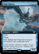 Stoic Sphinx (OTJ-322) - Outlaws of Thunder Junction: (Extended Art)