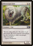 Silvercoat Lion (M11-031) - Magic 2011 Foil