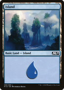 Island (M19-268) - Core Set 2019 Foil