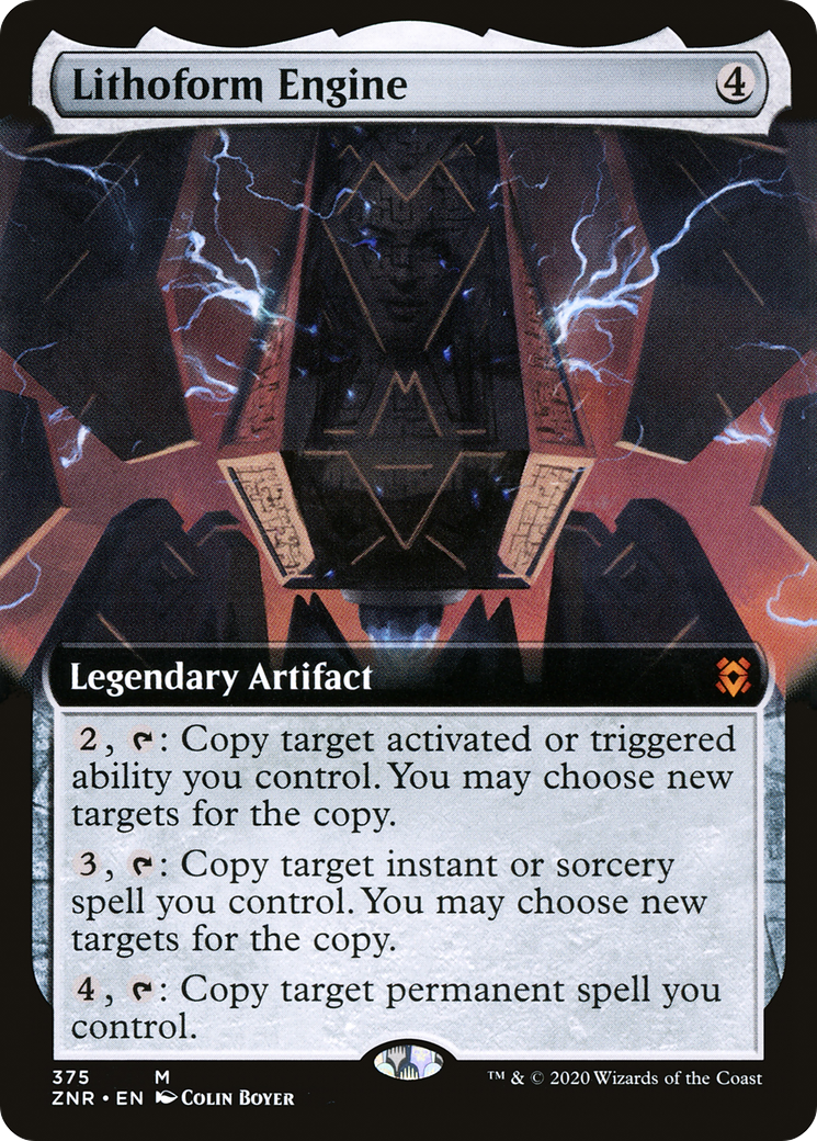Lithoform Engine (ZNR-375) - Zendikar Rising: (Extended Art)