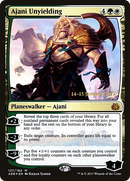 Ajani Unyielding (PRE-127) - Aether Revolt Promos Foil