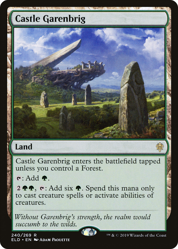 Castle Garenbrig (ELD-240) - Throne of Eldraine