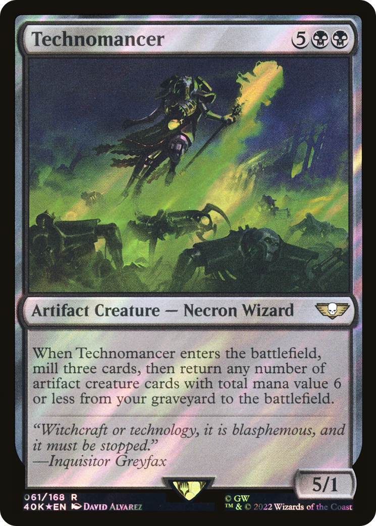 Technomancer (40K-61★) - Warhammer 40,000 Commander Foil