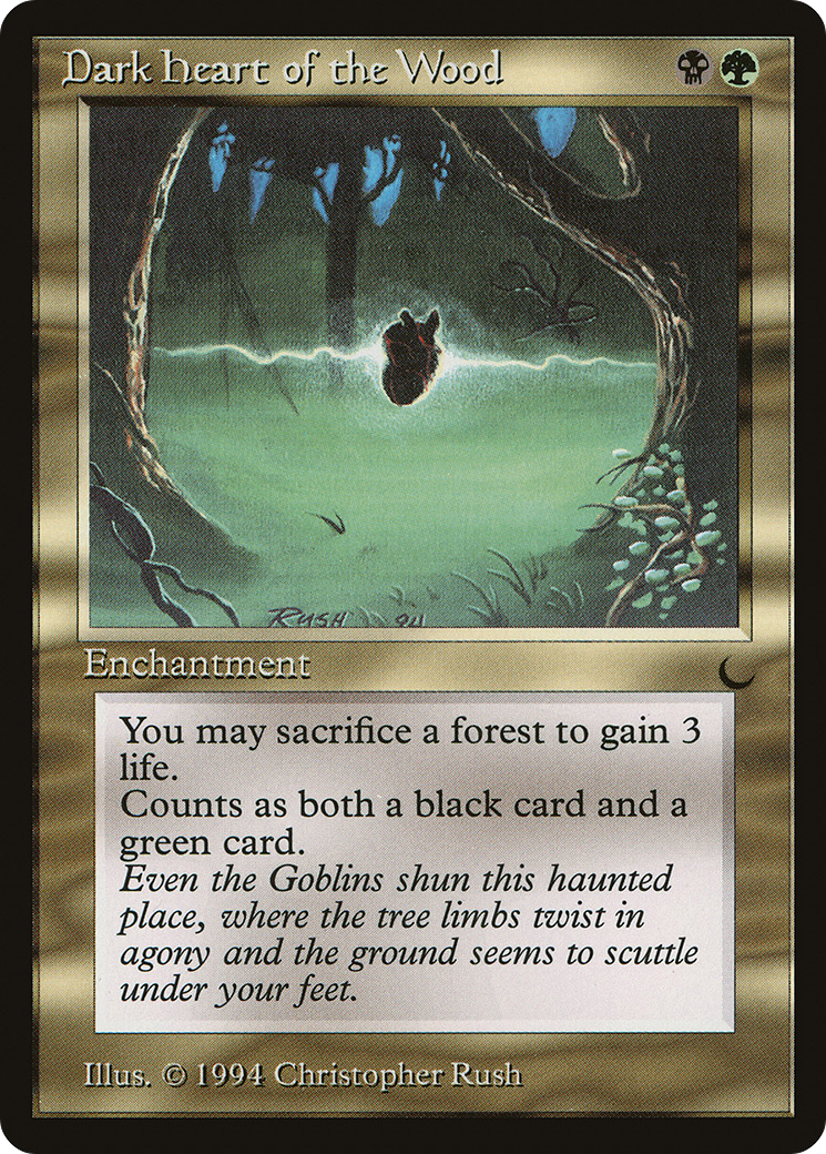 Dark Heart of the Wood (DRK-) - The Dark