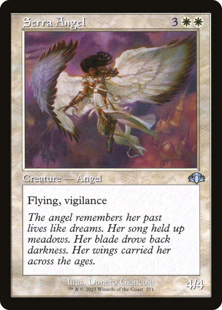 Serra Angel (DMR-271) - Dominaria Remastered Foil