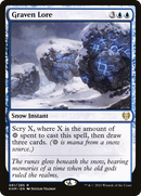 Graven Lore (KHM-061) - Kaldheim: (snow) Foil