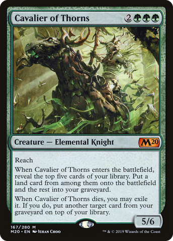 Cavalier of Thorns (M20-167) - Core Set 2020