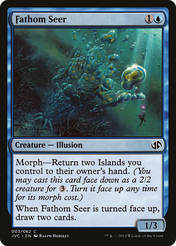 Fathom Seer (DD3-003) - Duel Decks Anthology: Jace vs. Chandra
